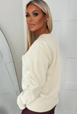 Never Basic Cream Copenhagen Sweatshirt