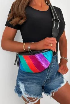 Slay Babe Multi Metallic Bum Bag