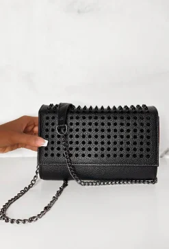 Studded Lover Black Studded Bag